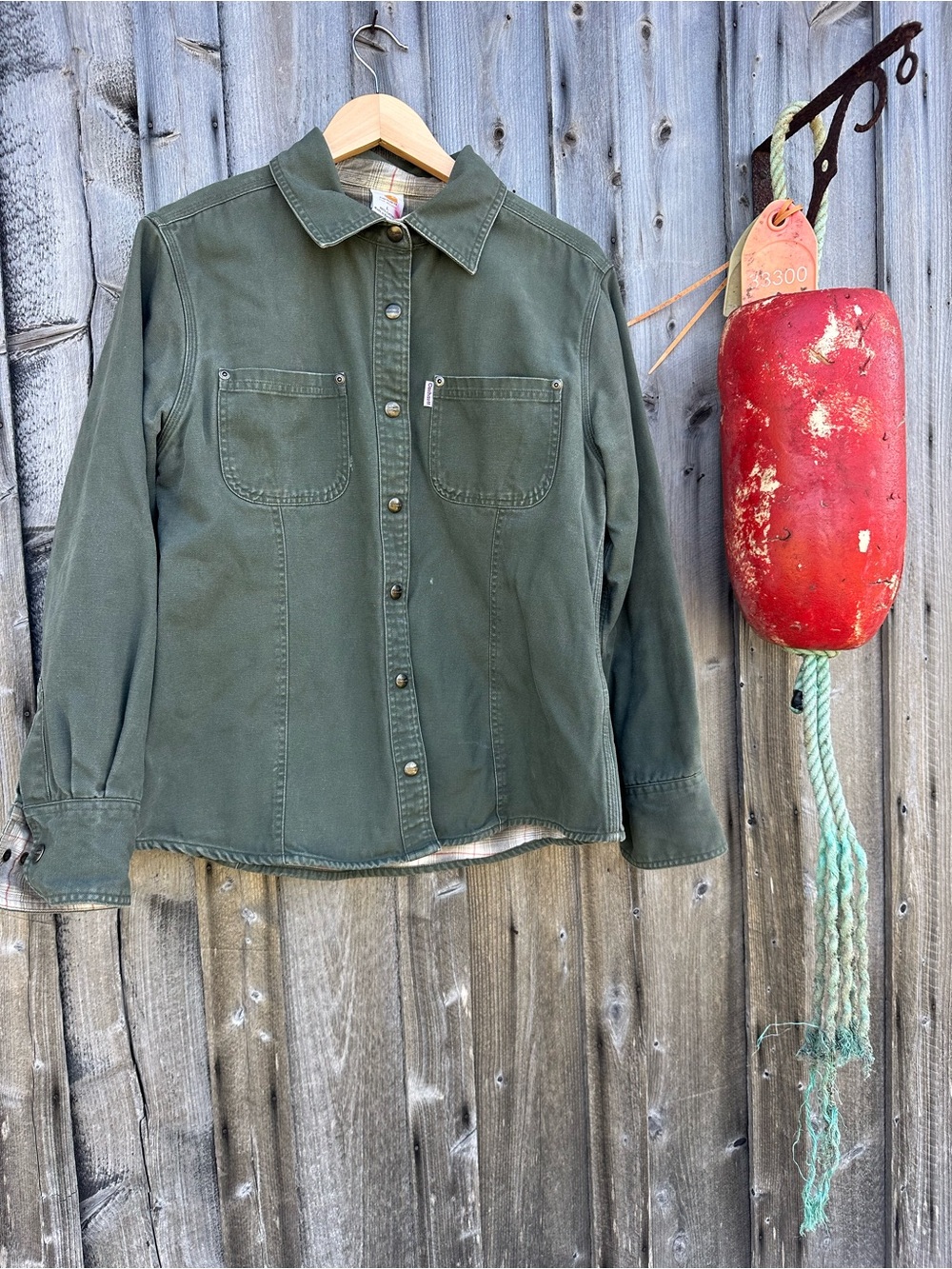 Carhartt Olive Green Work Jacket